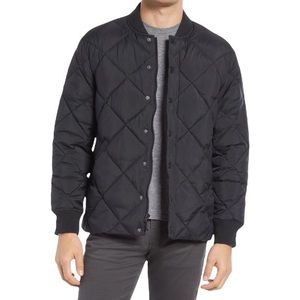 Madewell Mens Black Quilted Puffer Button Down Jacket Size XXL NWOT 2020